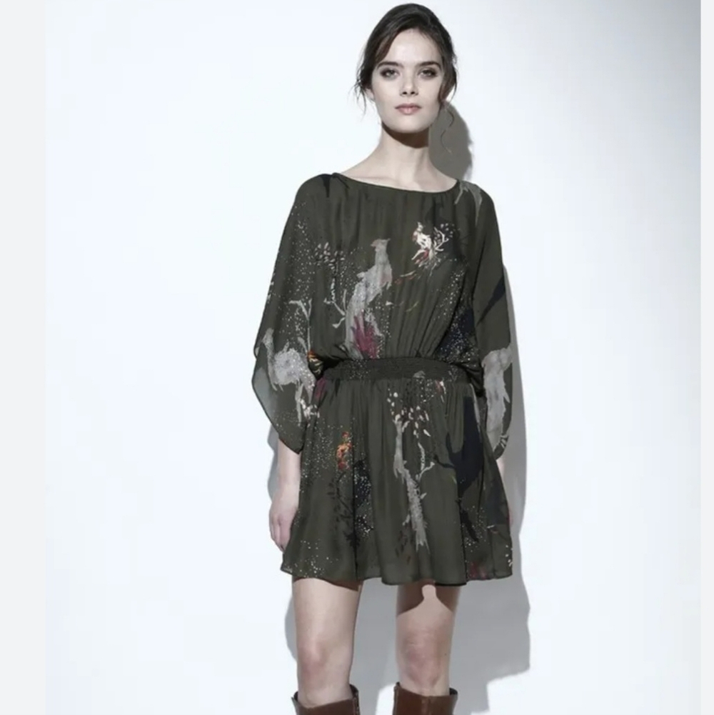 Haute Hippie Birds Of Paradise Dress